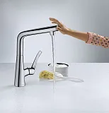 Смеситель Hansgrohe Metris Select M71 14847000 для кухонной мойки фото 4