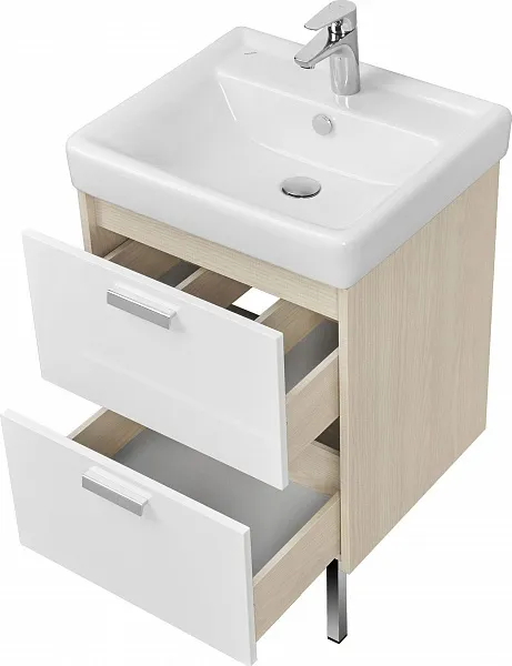 Тумба с раковиной Акватон Йорк 55 напольная фото 3