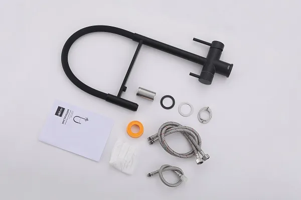 Смеситель для кухонной мойки ABBER Wasser Kreis AF81141B фото 3