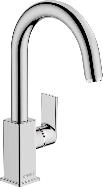 Смеситель Hansgrohe Vernis Shape 71564000 для раковины с донным клапаном фото 1