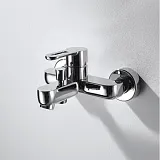 Смеситель Bravat Stream-D F637163C-01 для ванны с душем фото 2