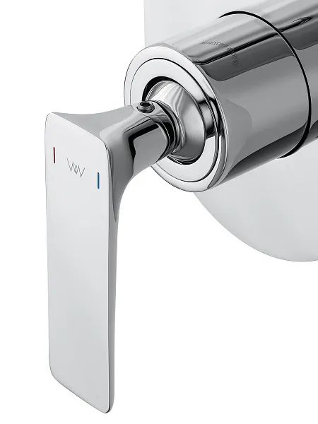 Встраиваемый смеситель Wonzon & Woghand SHARK WW-483700-CR фото 4