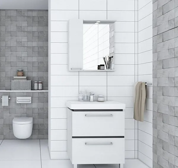 Зеркало Акватон Ронда PRO 60x72 см 1A205102RSC2L левое с подсветкой фото 4