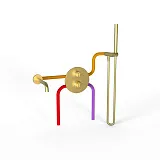 Душевой комплект PAINI Cox 78PJSET26911THBATH фото 2