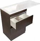 Мебель для ванной Style Line Даллас 120 напольная венге левая фото 3