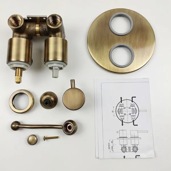 Встраиваемый смеситель PAINI Duomo 88F36911 фото 4