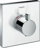 Термостат Hansgrohe ShowerSelect Glass Highflow 15734400 для душа с внутренней частью фото 1