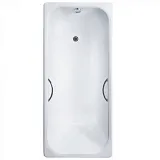 Ванна чугунная Delice Aurora 160x75 DLR230604R с отверстиями под ручки фото 1