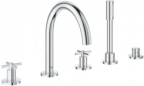 Смеситель Grohe Atrio New 19923003 на борт ванны фото 1