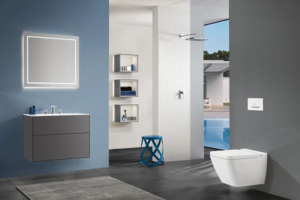 Унитаз Villeroy & Boch Finion Plus 4664 R0R1 подвесной безободковый фото 5