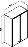 Шкаф Runo Кредо 50 00000000061 фото 2