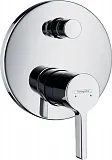 Смеситель Hansgrohe Metris S 31466000 для ванны с душем с внутренней частью фото 1