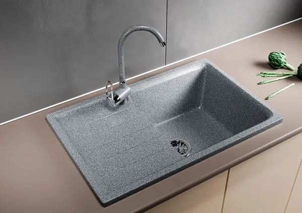 Кухонная мойка Mixline ML-GM19-309 Темно-серая 525151 фото 4