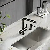Смеситель для кухонной мойки Sancos Spin SC4015GG фото 1