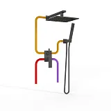 Душевой комплект PAINI Grazia 21PZSET26911SH фото 2