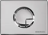 Смывная клавиша для унитазов Berges Wasserhaus Novum 040023 фото 1