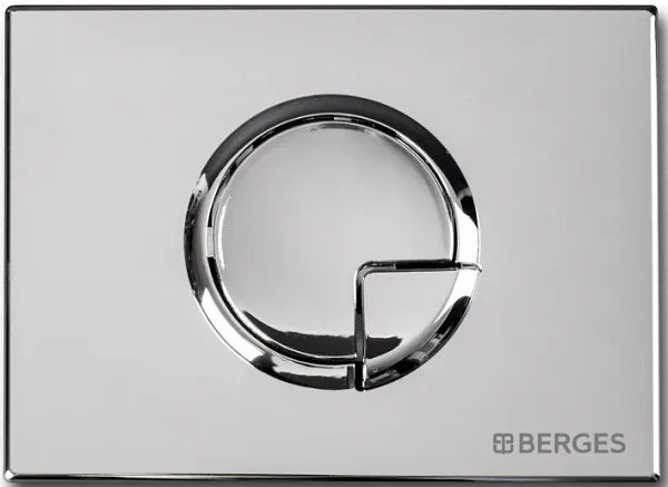 Смывная клавиша для унитазов Berges Wasserhaus Novum 040023 фото 1