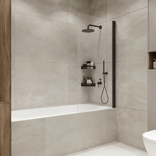 Шторка на ванну Terminus Ното 2CW150х70B фото 5