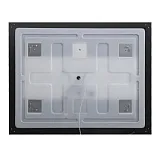 Зеркало BelBagno Kraft 120x80 SPC-KRAFT-1200-800-SENS-NERO с подсветкой фото 3