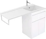 Тумба c раковиной Aquanet Токио 120 239210 правая напольная фото 1