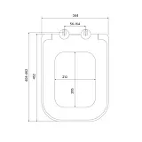 Крышка-сиденье Iddis Optima Home 177DPSEi31 быстросъемное с микролифтом фото 8