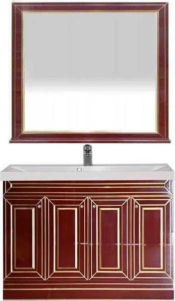 Зеркало Misty Vena 120x100 Л-Вен02120-103 с полочкой фото 2