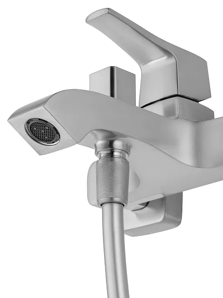 Смеситель для ванны с душем Wonzon & Woghand FLEX WW-88037072-BN фото 3