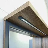 Зеркало Comforty Кемер 75x80 00-00014147CF правая с подсветкой с полочкой фото 7