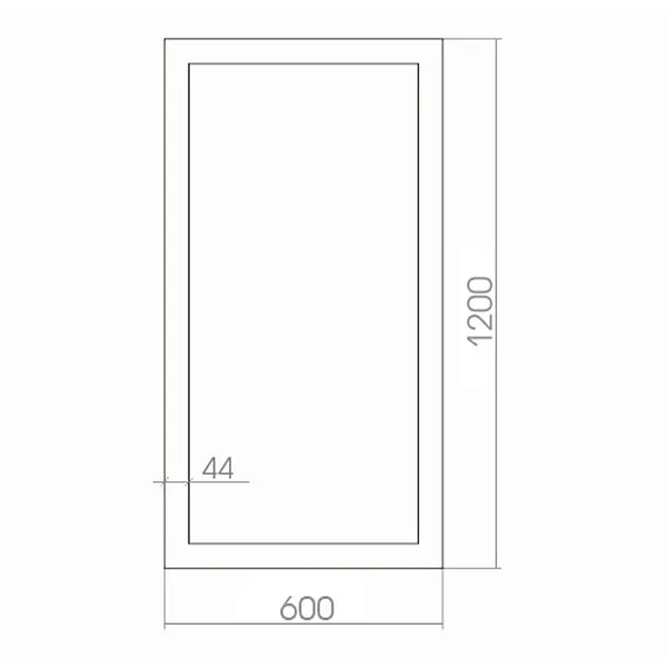 Зеркало Mixline Феникс 120x60 4620001985111 фото 2