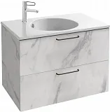 Раковина-столешница Jacob Delafon Odeon rive gauche 81 см EXAW112-Z-00 фото 2