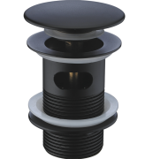 Донный клапан для раковины WasserKRAFT A080 черный