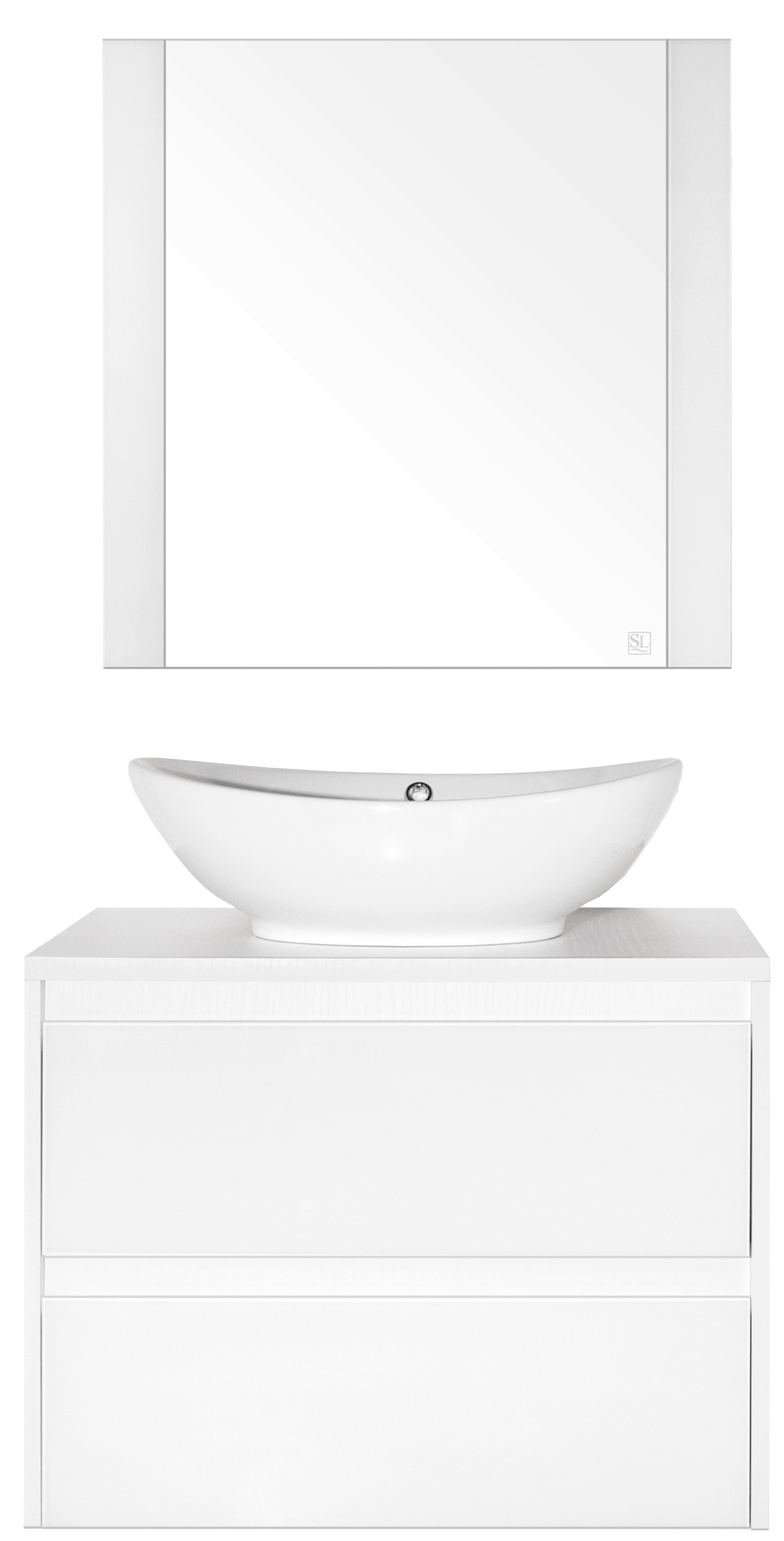 Мебель для ванной Style Line Монако 70 подвесная осина белая