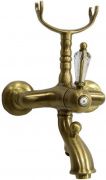 Смеситель Caprigo Antique Swarovski 04S-011-vot для ванны с душем