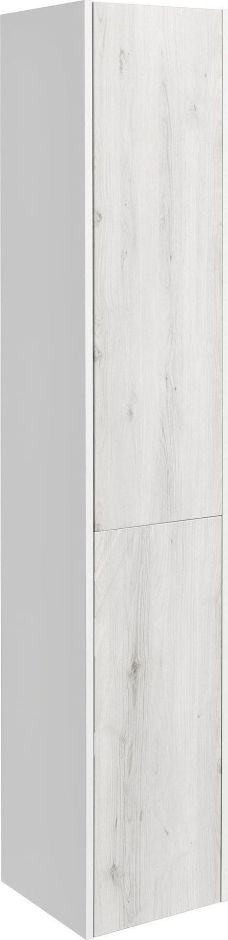 Шкаф-пенал Акватон Сакура 33x176 см белый / светлое дерево 1A219903SKW8R правый