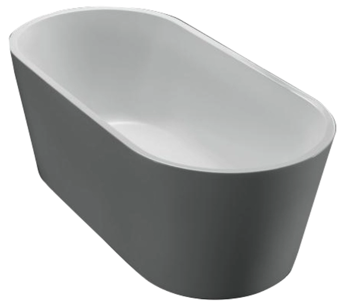 Акриловая ванна BelBagno 170x80 BB71-1700-NERO