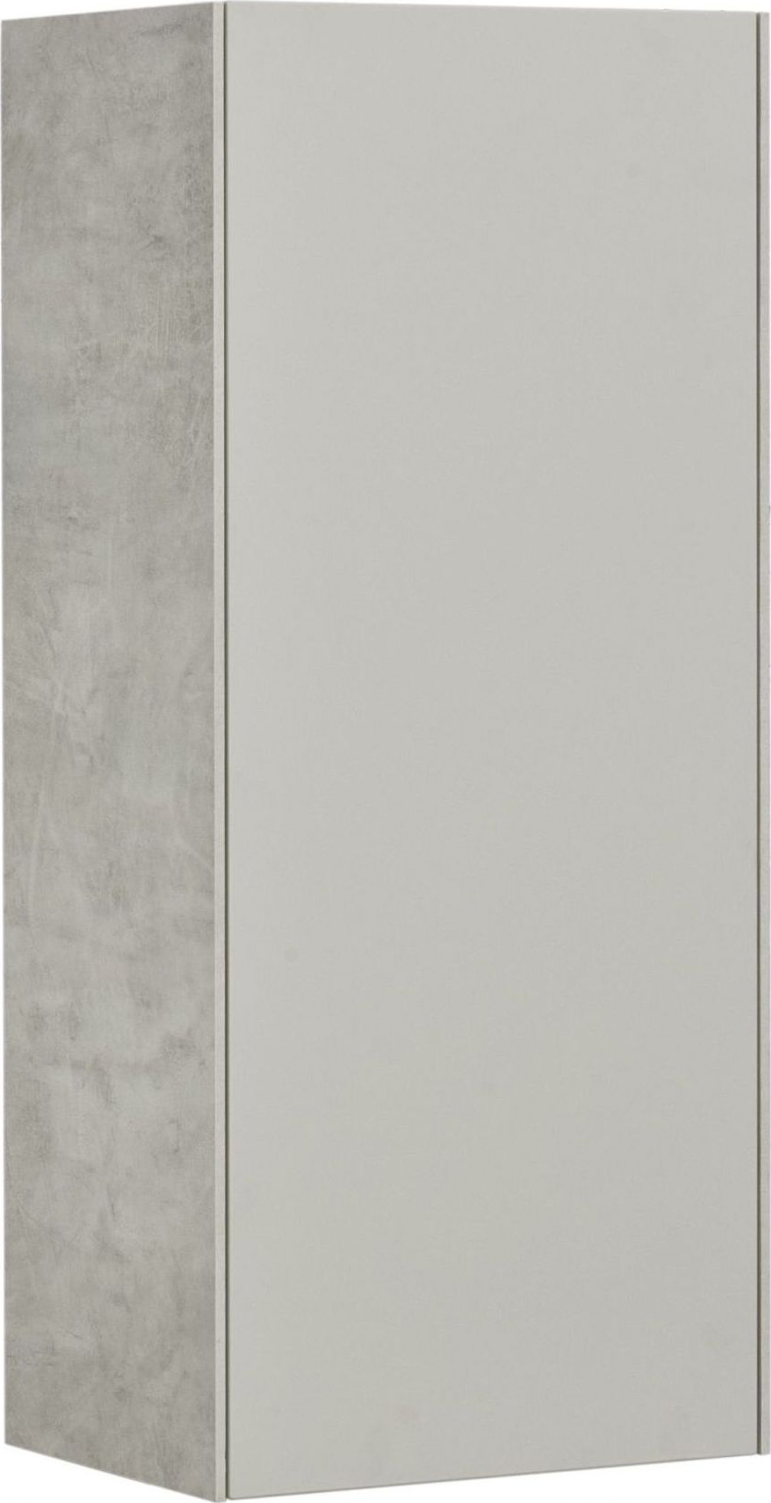 Шкаф-пенал Акватон Сохо 35x80 см серый 1A258403AJ9A0 правый