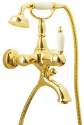 Смеситель Boheme Tradizionale Oro 283 для ванны с душем