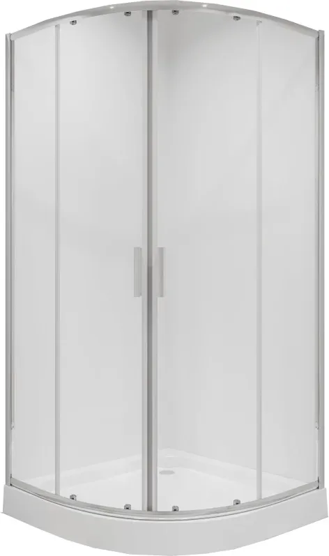 Душевой уголок Niagara Nova 80x195x80 66860811 профиль хром стекло прозрачное
