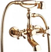 Смеситель Kaiser Carlson Style 44222-3/44223-3 GOLD для ванны с душем