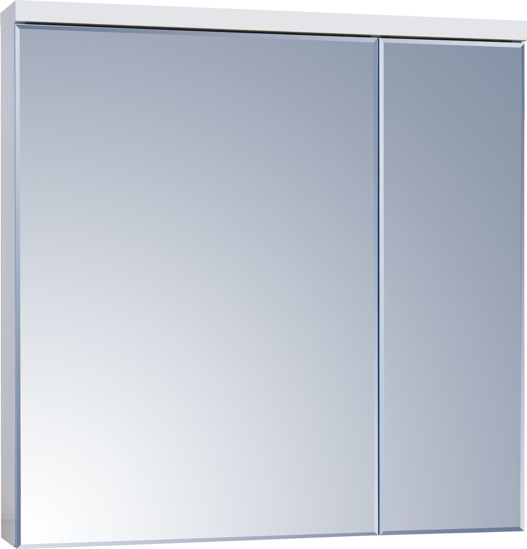 Зеркало-шкаф Акватон Брук 80x80 см 1A200602BC010 с подсветкой