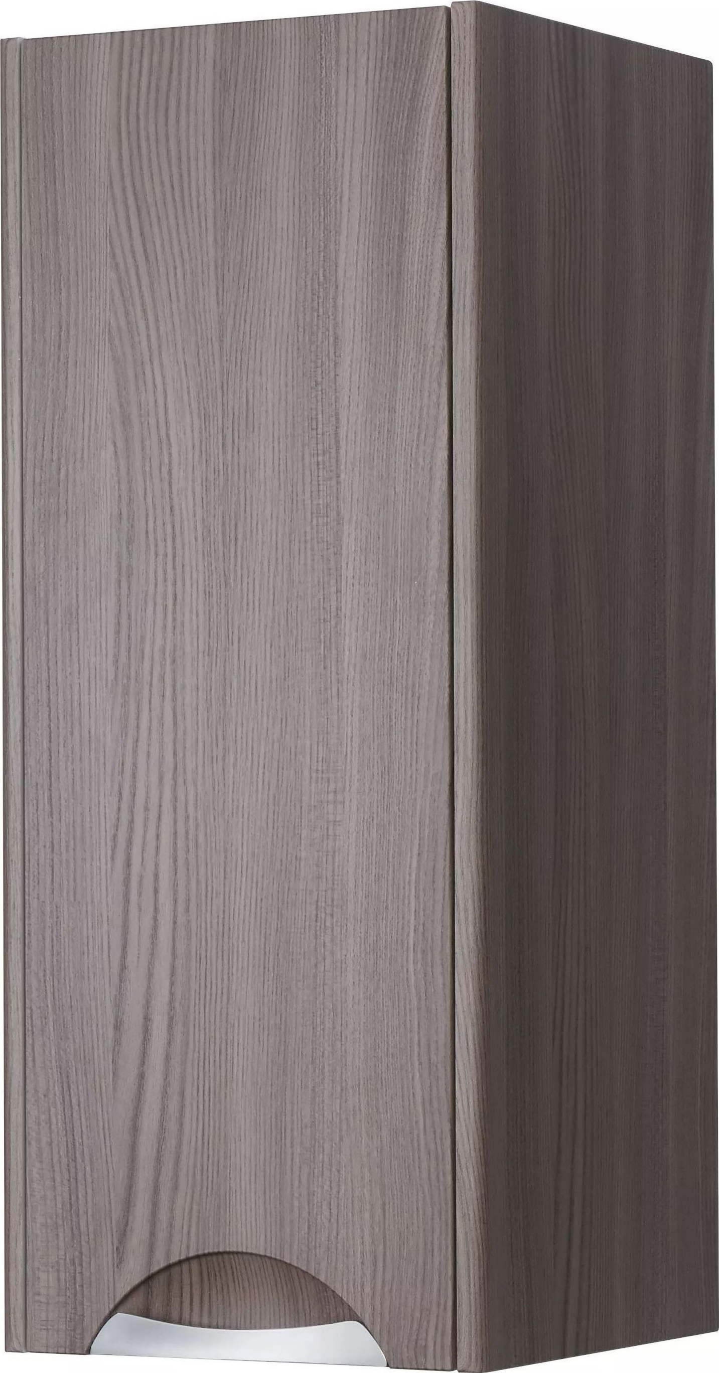 Шкаф-пенал Акватон Сильва 32x78 см тёмное дерево 1A215703SIW5R правый