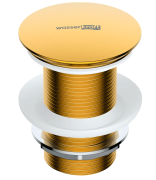 Донный клапан для раковины WasserKRAFT A247 золото