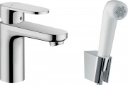 Смеситель Hansgrohe Vernis Blend 71215000 для раковины с гигиеническим душем