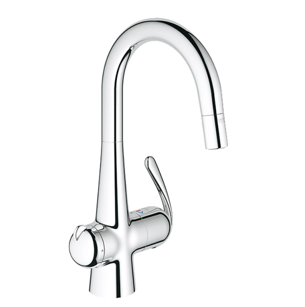 Смеситель Grohe Zedra 31203000 для кухни переключатель и отвод холодной воды д/посудомоечной машины