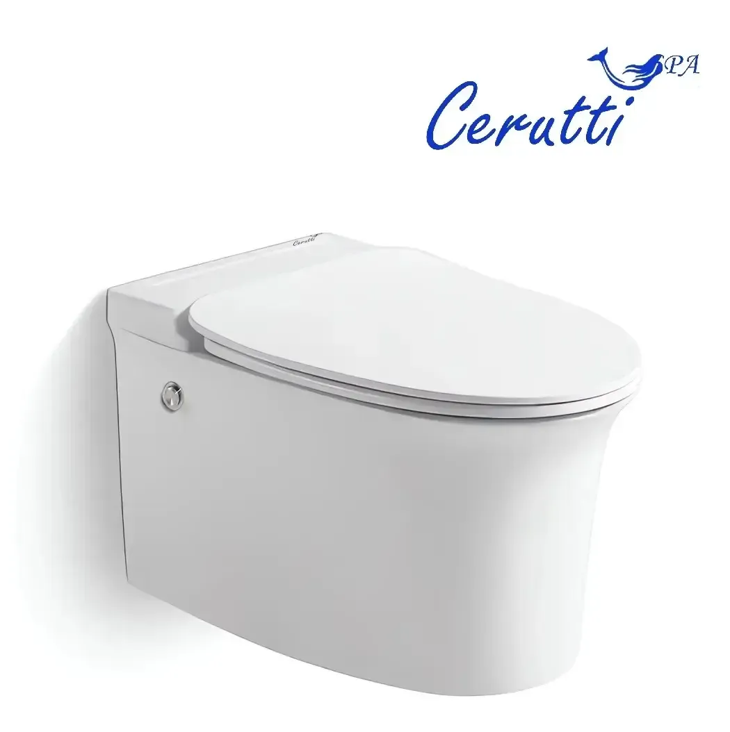 Унитаз Ceruttispa Nautilus Aria CT10195 подвесной безободковый с микролифтом