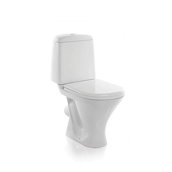 Унитаз-компакт Sanita Аттика WC.CC/Attica/1-P/WHT.G/S1 напольный с сиденьем фото 1