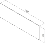 Фронтальная панель для ванны AM.PM 180х80 Inspire V2.0 W52A-180-080W-P фото 3