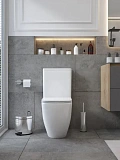 Унитаз-компакт Paomo Mandy Vortex PO-40121 напольный безободковый с микролифтом фото 2
