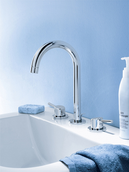 Смеситель Grohe Concetto New 20216001 для раковины с донным клапаном фото 2