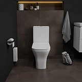 Унитаз-компакт Teymi Eva Pro W00138 напольный безободковый с микролифтом фото 2